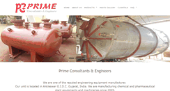 Desktop Screenshot of primeconsultantengg.com